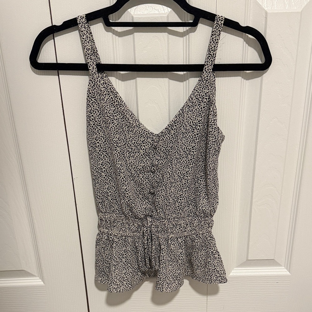 Sienna Sky Black and White Camisole